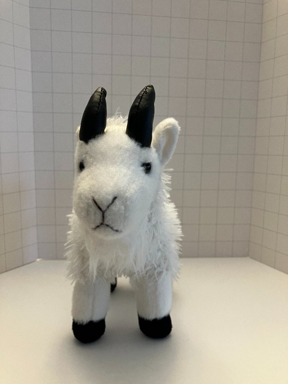Douglas White Mountain Goat Plush Stuffed Animal
